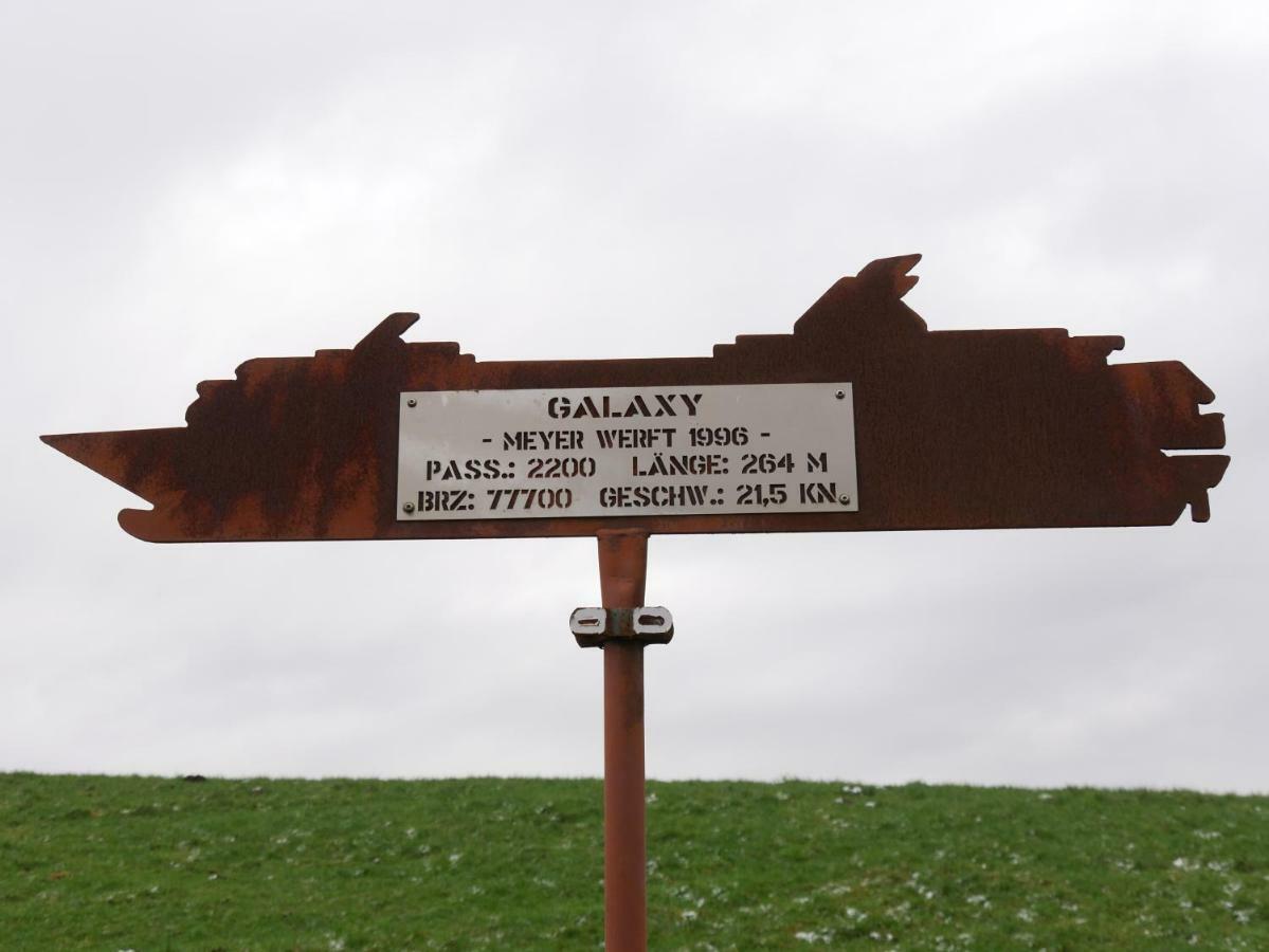 Kaeptn'S Koje Lägenhet Weener Exteriör bild
